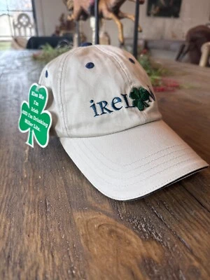 Gorra de béisbol Miller Lite Ireland beige irlandesa nueva de Lote Antiguo 2004 buena llamada Foto 1 de 4