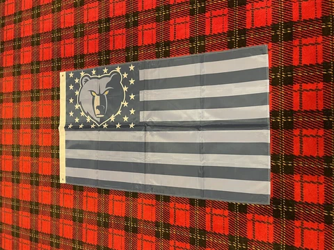Brand New Memphis Grizzlies flag 3 foot by 5 foot Cover