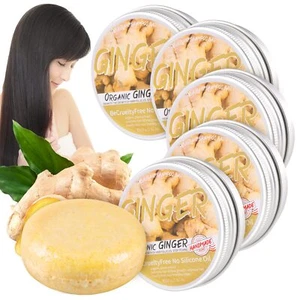 Ginger Hair Regrowth Shampoo Bar Natural Organic Ginger Shampoo Soap for Anti... - Picture 1 of 8