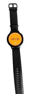 Samsung Galaxy Watch Active 2 GPS 44mm Black Leather Smartwatch No CHRAGER - Picture 1 of 4