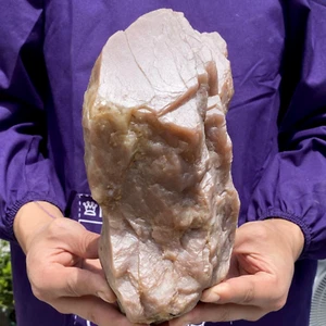 Piedra lunar naranja natural grande de 10,16 lb piedra áspera cristal mineral curación - Imagen 1 de 13