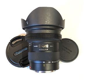 Cine-Mod Focus! Mint! Tokina ATX-i 17-35mm f/4 Full Frame (FF) Lens- Canon EF