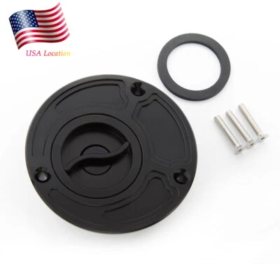 Para ZRX 1200 2002-2016 ZRX 1200 A1 Todos los años CNC Tapa Gas Tanque Fuel Oil Cubierta Foto 1 de 4