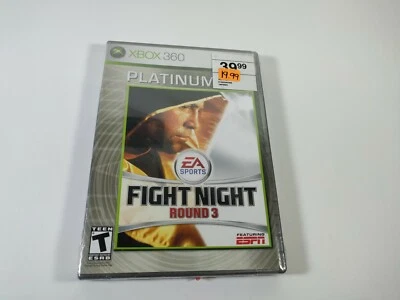 Fight Night Round 3 Xbox 360 EA 2006 Nuevo Precintado Foto 1 de 4