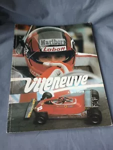 Gilles Villeneuve By Lecours & De la Plante Formula One Trade Paperback 1982 - Imagen 1 de 16