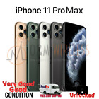 Apple iPhone 11 Pro Max capacités toutes couleurs débloquées - AUCUNE FONCTION D'IDENTIFICATION FACIALE - ÉCONOMISEZ $