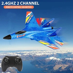 SU-27 RC airplane 2.4G 2CH EPP Foam Fixed-wing remote control Fighter RTF Toys - Picture 1 of 14