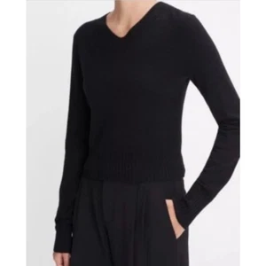 Vince Damen Wollmischung V-Ausschnitt Pullover - Medium - Bild 1 von 10