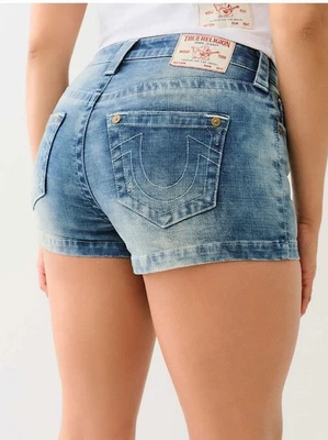 Women’s True Religion Mid Rise Shorts Sz 32 - Image 1 of 4