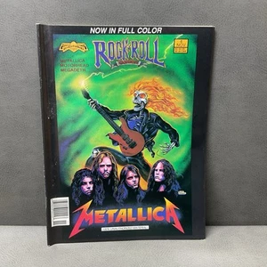 1990 Metallica Motörhead Megadeath Comic Book Full Color By Revolutionary Comics - Picture 1 of 6