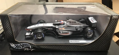 Hot Wheels Mercedes McLaren MP4-17D Kimi Raikkonen Diecast Car - Scale 1:18 - Image 1 of 4