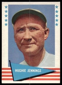 Hughie Jennings 1961 Fleer Baseball Greats (F418-3) #47 Detroit Tigers - Picture 1 of 2