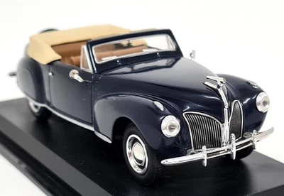 Atlas 1/43 - Lincoln Continental Convertible Blue Diecast Scale Model Car — 第 1/4 张图片