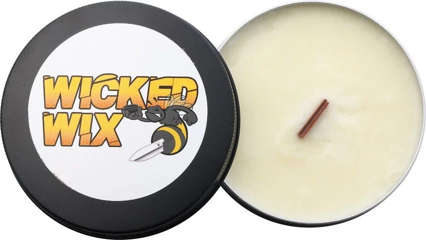 Wicked Industries Wicked Wix Candle Cherry Pipe Tobacco-Scented Non-Toxic USA - Image 1 of 1