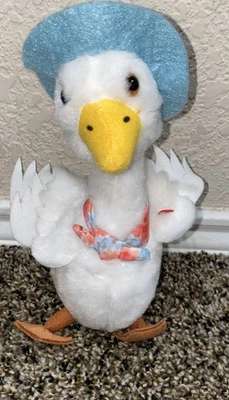 TY Beanie Baby 8" JEMIMA Puddle Duck (Peter Rabbit Movie) Plush Animal Toy - Image 1 of 4