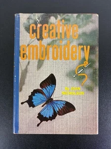 CREATIVE EMBROIDERY by Joan Nicholson 1960 Gramercy hardcover & dust-jacket - Picture 1 of 12