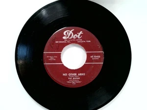 Pat Boone - No Other Arms At My Front Door 7" Record 1955 Dot Rock 45 RPM - Bild 1 von 2