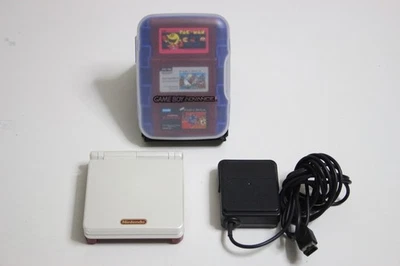 GAMEBOY ADVANCE SP Famicom Color Nintendo AGS-001 Tested with Famicom Mini Games - Image 1 of 4