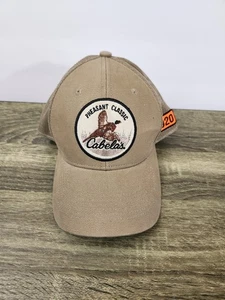 Cabela's Pheasant Classic Snapback Hat Cap Men's Beige Canvas 2020 Outdoors - Picture 1 of 6