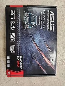 ASUS Radeon R7 240 2GB DDR3 PCI Express Video Graphics Card GPU R7240-2GD3-L - Picture 1 of 2