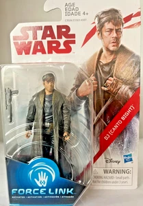 Star Wars The Last Jedi DJ Canto Bight Force Link Figure 3.75" NIB - Picture 1 of 2