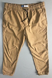Antiguo Pantalón Jogger Azul Marino Moderno Para Hombre XL Elastizado Integrado Flex Caqui Marrón Informal - Imagen 1 de 11