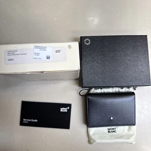 MONTBLANC Visitenkartenetui Klappe Blk 126221  - Bild 1 von 3