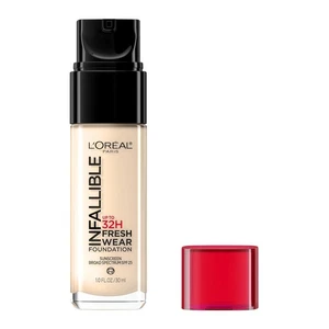 L'Oreal Paris Makeup Infallible Up to 32 Hour Fresh Wear Lightweight Foundation, - Picture 1 of 9