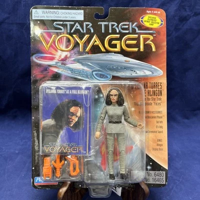 Star Trek Voyager B'elanna Torres Klingon 1996 figura Playmates nuevo Foto 1 de 3