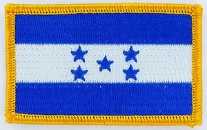 PARCHE Parche BANDERAS Bandera Honduras Bandera 7x4.5cm - Imagen 1 de 1
