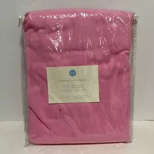 Pottery Barn Kids Brushed Twill Panel Pink Lined Reverse Belt Loop Medium Filter - Picture 1 of 6