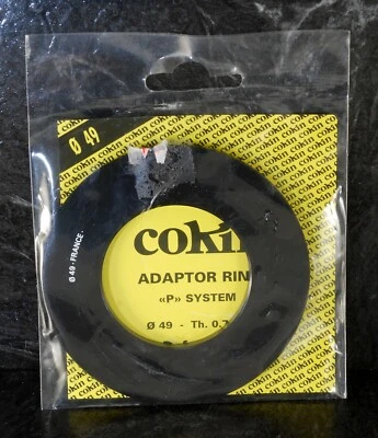 Cokin P Series Filter Holder Adapter Ring (49mm) New In Package - Image 1 of 4