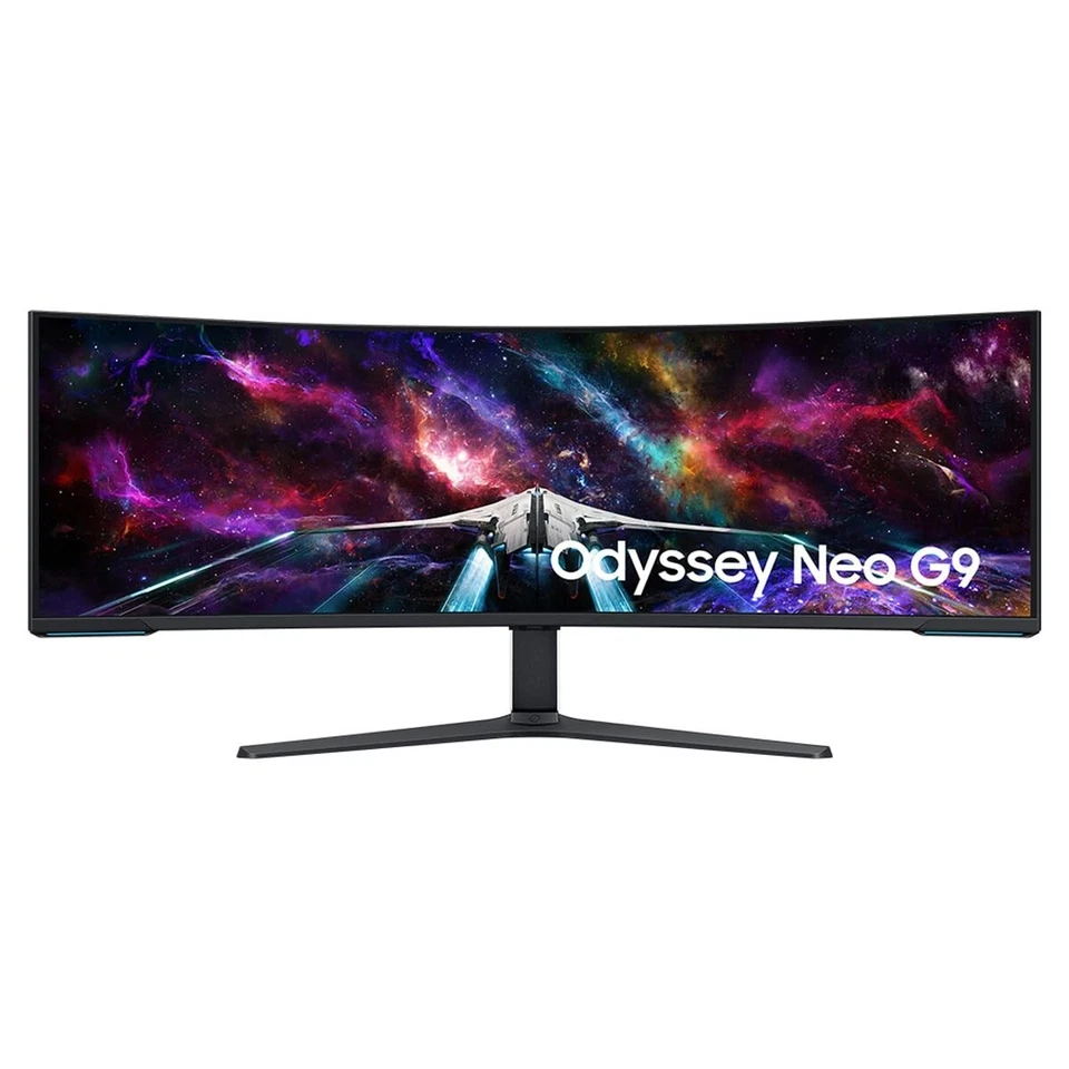 Samsung Odyssey Neo G9 57" DUHD 32:9 Curved Gaming Monitor S57CG950 HDR Quantum - Image 1 of 4