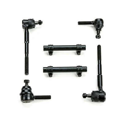 Tie Rod Inner Outer Steering Rebuild Kit For 1955 1956 1957 Chevrolet Full Size  - Imagen 1 de 4