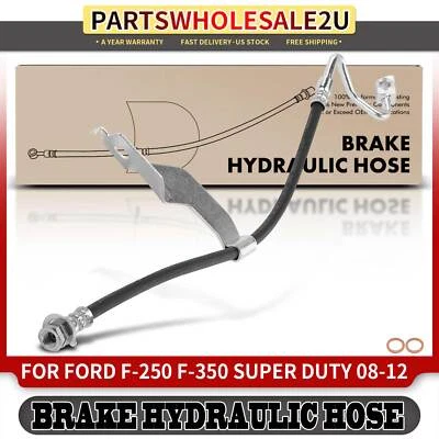Mangueira hidráulica de freio dianteiro esquerdo para Ford F-250 F-350 Super Duty 2008-2012 RWD - Imagem 1 de 4
