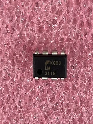 LM311N IC КОМПАРАТОР ОДИНОЧНЫЙ БИПОЛЯРНЫЙ 8 PIN DIP FAIRCHILD ПОЛУ (ЛОТ ИЗ 5) - Изображение 1 из 4