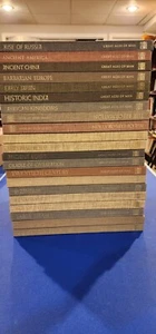 TIME LIFE GREAT AGES OF MAN COMPLETE 21 VOLUME SET + BOOKLET W/ MAPS HC VINTAGE - Picture 1 of 5