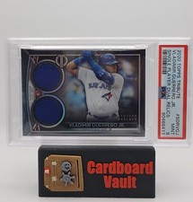 2020 Topps Tribute Single Player Dual Relics Vladimir Guerrero Jr. #SDR-VGJ 016/