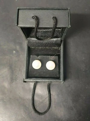 Honora Fresh Water Earrings White Pearl Stud Earrings in Box unit8ja - Image 1 of 4