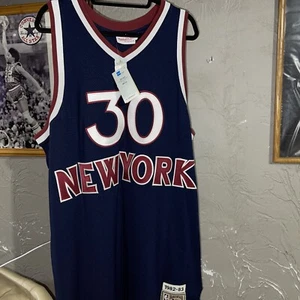 Mitchell & Ness Authentic Bernard King New York Knicks Retro Jersey - Picture 1 of 10