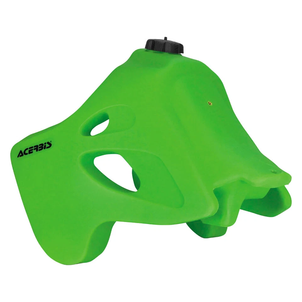 Tanque de gasolina Acerbis de gran tamaño 3,7 galones verde para KAWASAKI KLX250R KLX300 Foto 1 de 1