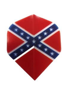 3 Dart Flight "Südstaaten Flagge der USA" - Bild 1 von 3