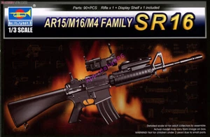 Trumpeter 01912 1/3 World Weapon Series SR16 model kit - Picture 1 of 8