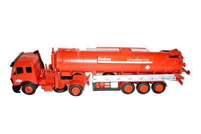 Camión modelo metálico Conrad 3060 tipo Mercedes EPS coche de succión haya 1:50 embalaje original - Imagen 1 de 4