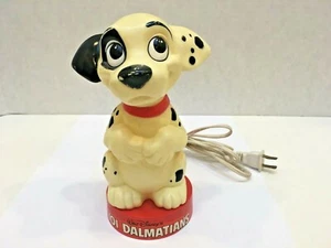 Vintage Walt Disney's 101 DALMATIANS ELECTRIC LAMP 7.75" Tall Tested & Works - Picture 1 of 5