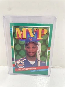 DARRYL STRAWBERRY 1991 DONRUSS MVP #408 ERROR No DOT After INC MINT! - Picture 1 of 3