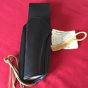 Hunter Leather Fast Action Frontier HOLSTER model 1070-F-1 Left Black NOS - Picture 1 of 12