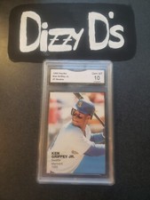 1989 Pacific Ken Griffey Jr. Baseball’s Best Five #7 Graded GMA 10 Gem Mint RC 