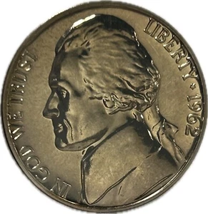10 x 1962 Proof Jefferson Nickel - Picture 1 of 2