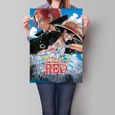 One Piece Film rotes Poster Film Kunstdruck